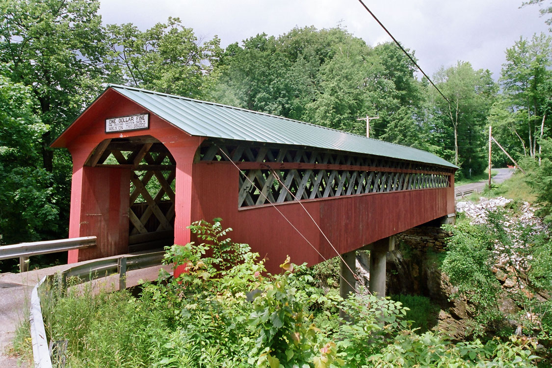vermont covered bridges